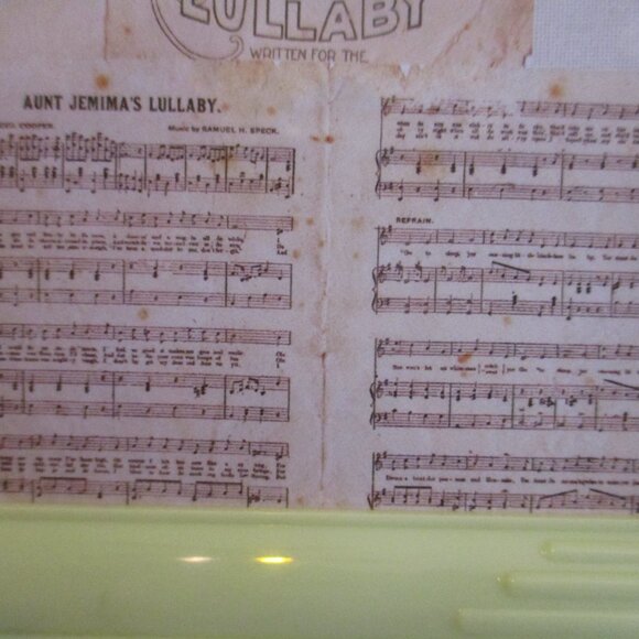 FINAL SALE Leaving Poshmark! Framed paper copy of Rare Aunt Jemima Lullaby - Picture 3 of 6